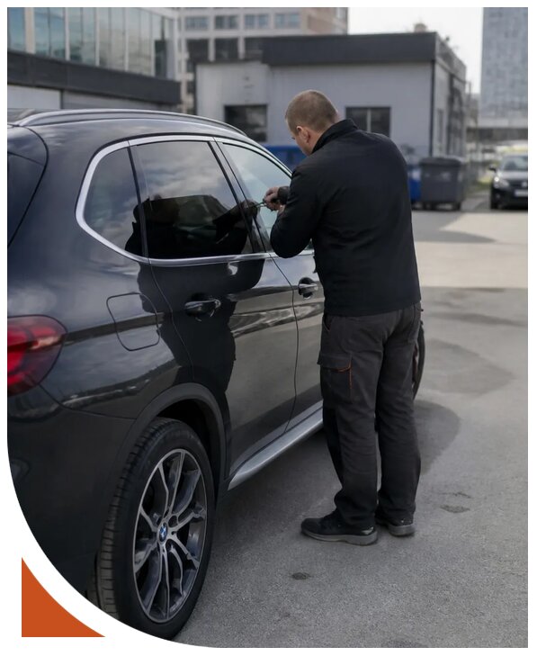 Вскрытие автомобиля БМВ в Выборге от 2555 р. | Разлок-Вбр